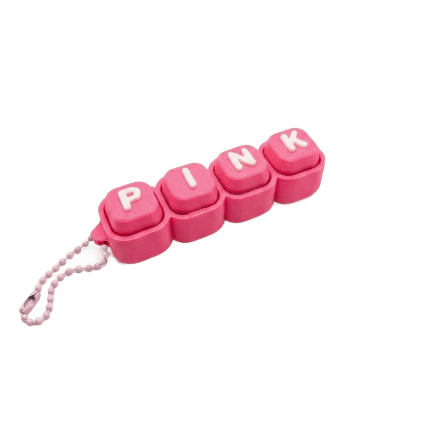 PINK Keycap Charm